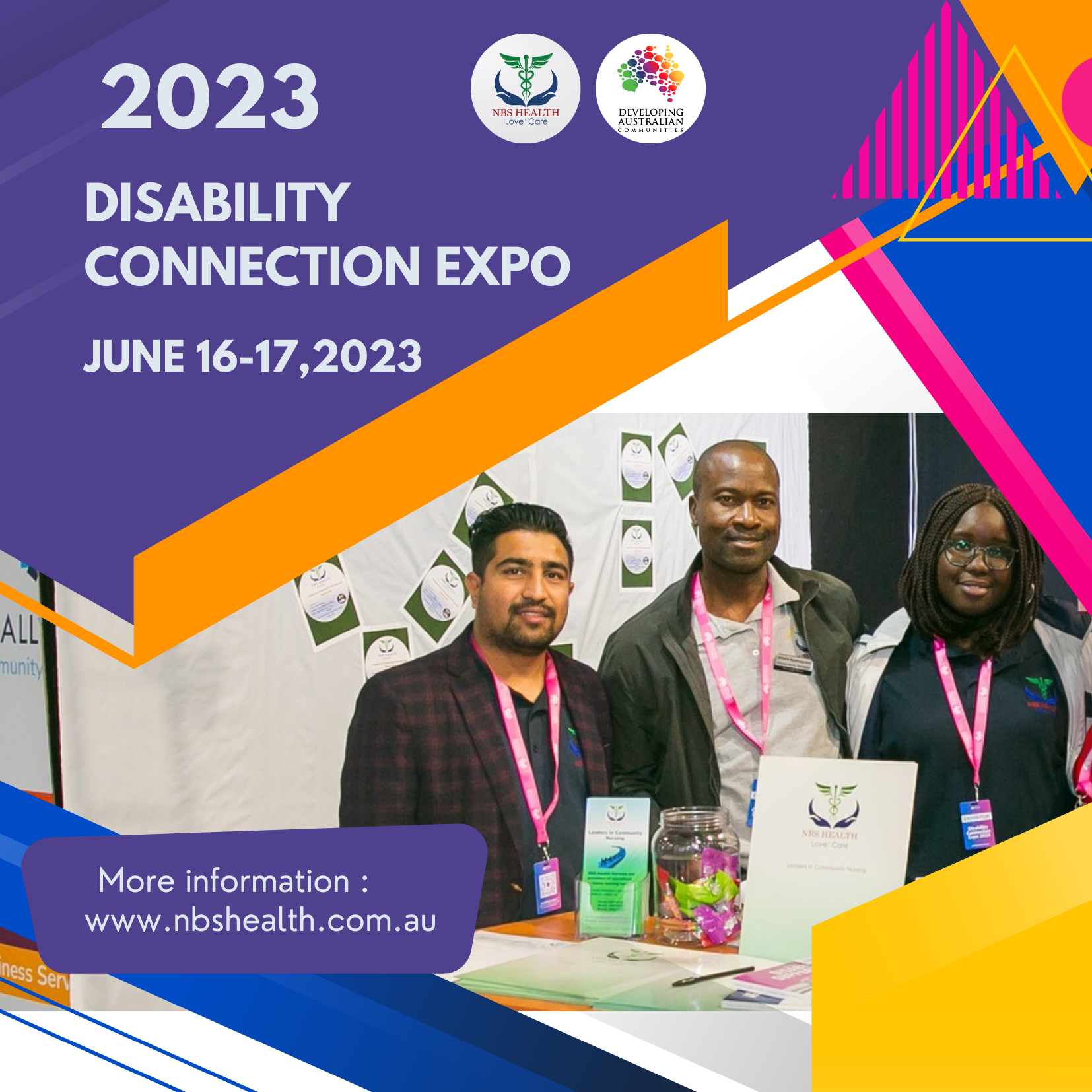 NBS Health Services at the Sydney Disability Connection Expo 2023